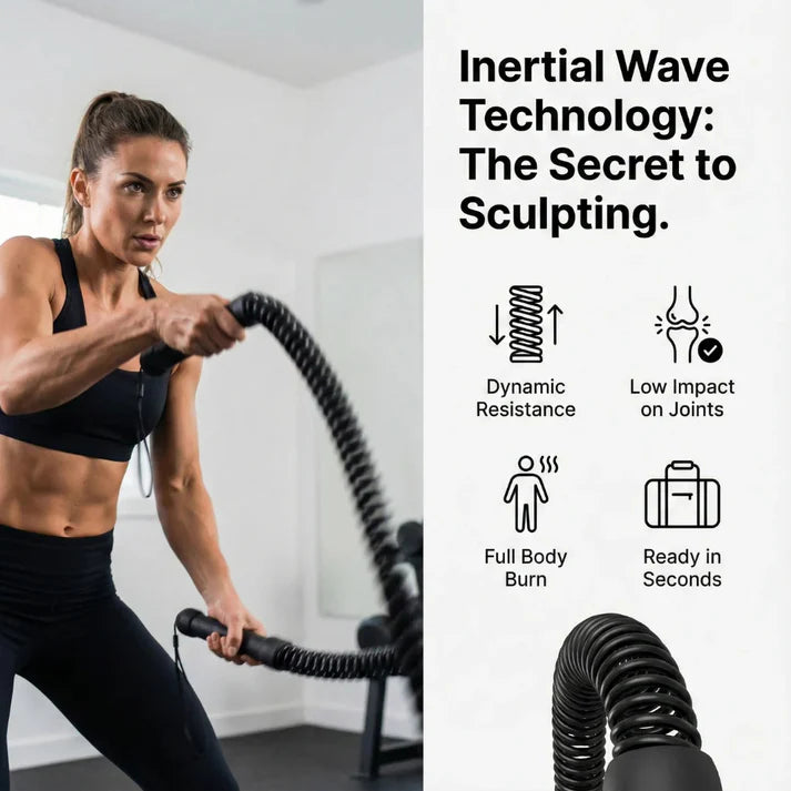 QuietBurn™ Cordless Battle Rope – Basic