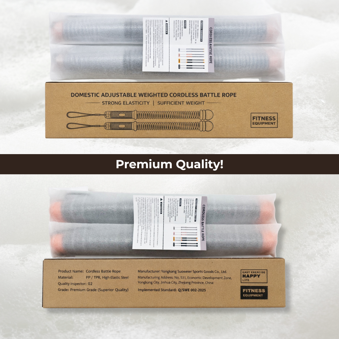 QuietBurn™ Cordless Battle Rope – Basic